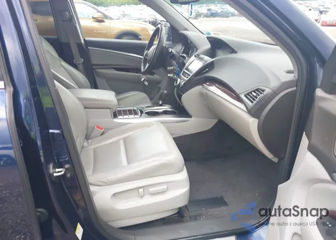 2014 Acura Mdx Technology Package z USA, uszkodzony, nr VIN 5FRYD4H44EB004677